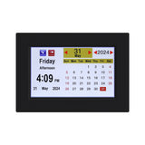 Clocks: Artiss 8" Digital Day Clock Calendar Alarm Black