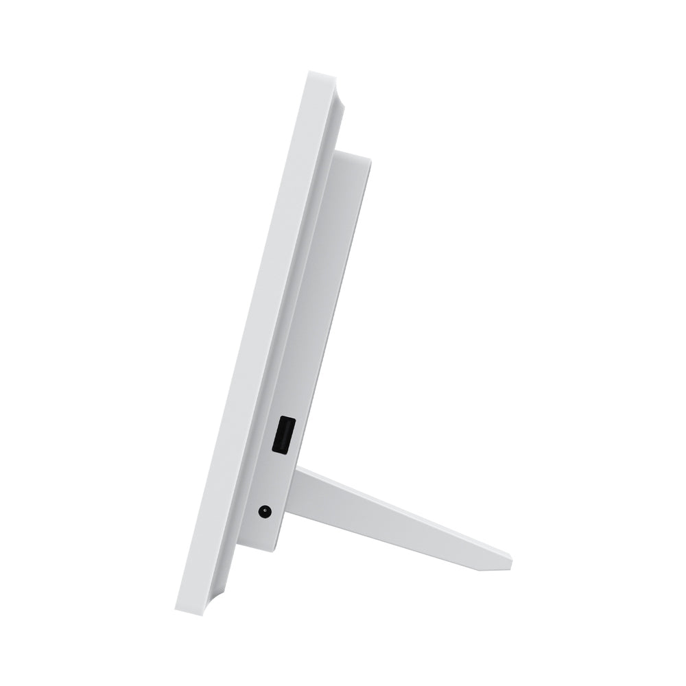 Clocks: Artiss 8" Digital Day Clock Calendar Alarm White