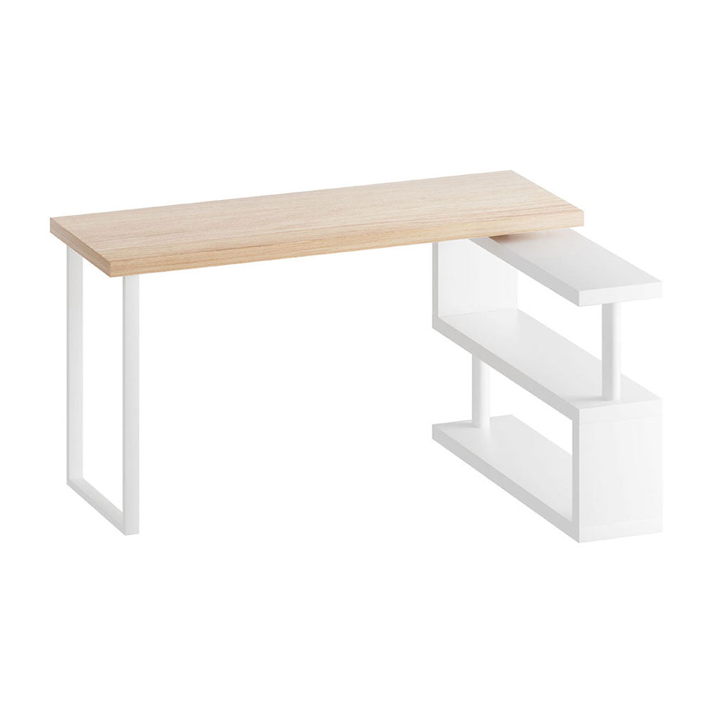 Desks: Artiss Computer Desk Bookshelf 140CM