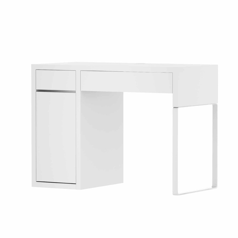 Desks: Artiss Computer Desk Drawer Cabinet White