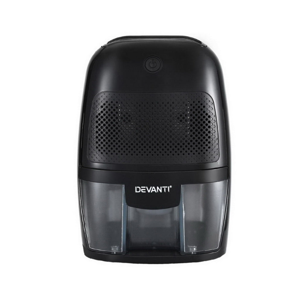 Devanti Dehumidifier 600ML Air Purifier Black