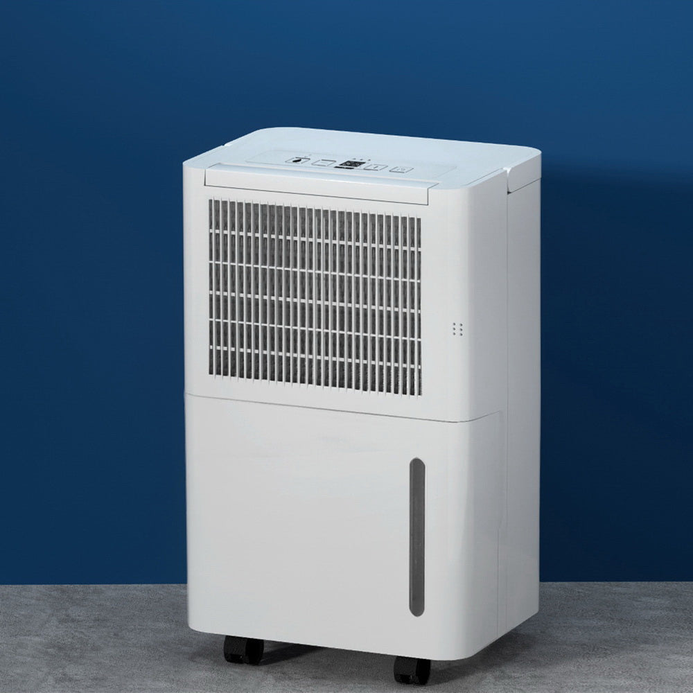 Dehumidifiers: Devanti Dehumidifier 12L Air Purifier White