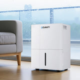 Dehumidifiers: Devanti 30L/Day Dehumidifier Home Air Dryer Mould Moisture 4.7L Tank
