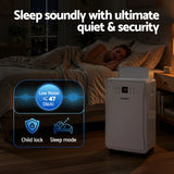 Dehumidifiers: Devanti 50L/Day Dehumidifier Home Air Dryer Mould Moisture 8.5L Tank