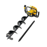 Outdoor Power Equipment: Giantz Post Hole Digger 200mm Petrol Drill Auger Extension Bits
