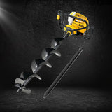 Outdoor Power Equipment: Giantz Post Hole Digger 200mm Petrol Drill Auger Extension Bits