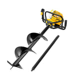 Outdoor Power Equipment: Giantz Post Hole Digger 300mm Petrol Drill Auger Extension Bits