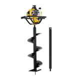 Outdoor Power Equipment: Giantz Post Hole Digger 300mm Petrol Drill Auger Extension Bits