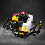Outdoor Power Equipment: Giantz Post Hole Digger Motor Only Petrol Engine Yellow