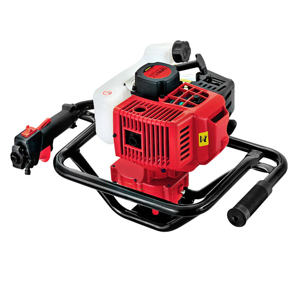 Outdoor Power Equipment: Giantz Post Hole Digger Motor Only Petrol Engine Red