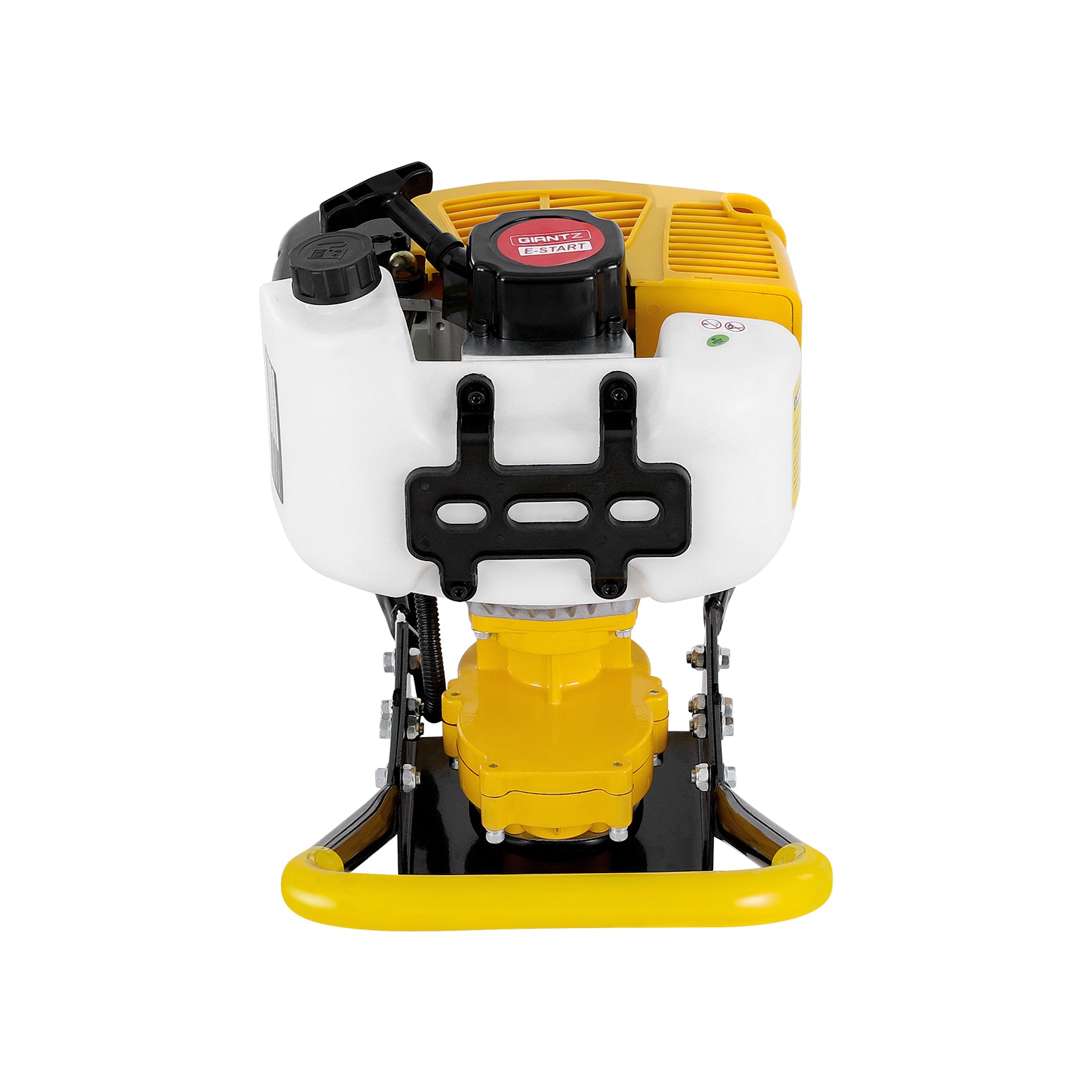 Outdoor Power Equipment: Giantz 74CC Post Hole Digger Motor Only Petrol Engine Yellow