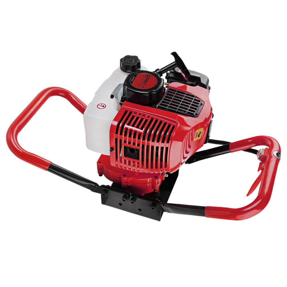 Outdoor Power Equipment: Giantz Post Hole Digger Motor Only Petrol Engine Red
