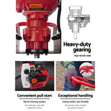 Outdoor Power Equipment: Giantz Post Hole Digger 200mm Petrol Drill Extension Bits Auger
