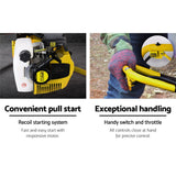 Elegant_Shop-Giantz 80CC Post Hole Digger Motor Only Petrol Engine Yellow