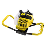 Elegant_Shop-Giantz 80CC Post Hole Digger Motor Only Petrol Engine Yellow