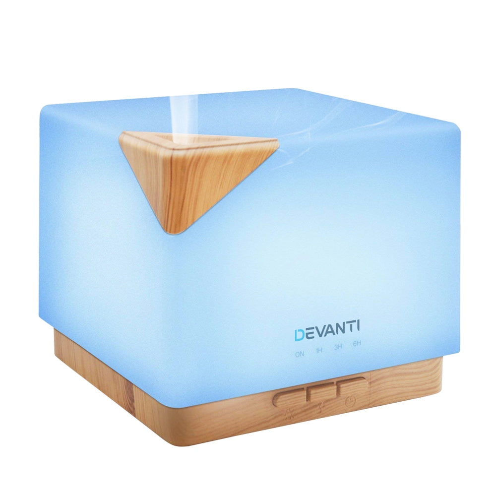 Aroma Diffusers: Devanti Aroma Diffuser Aromatherapy Humidifier 600ml