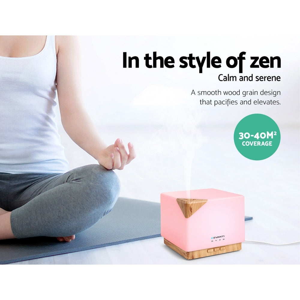 Aroma Diffusers: Devanti Aroma Diffuser Aromatherapy Humidifier 600ml