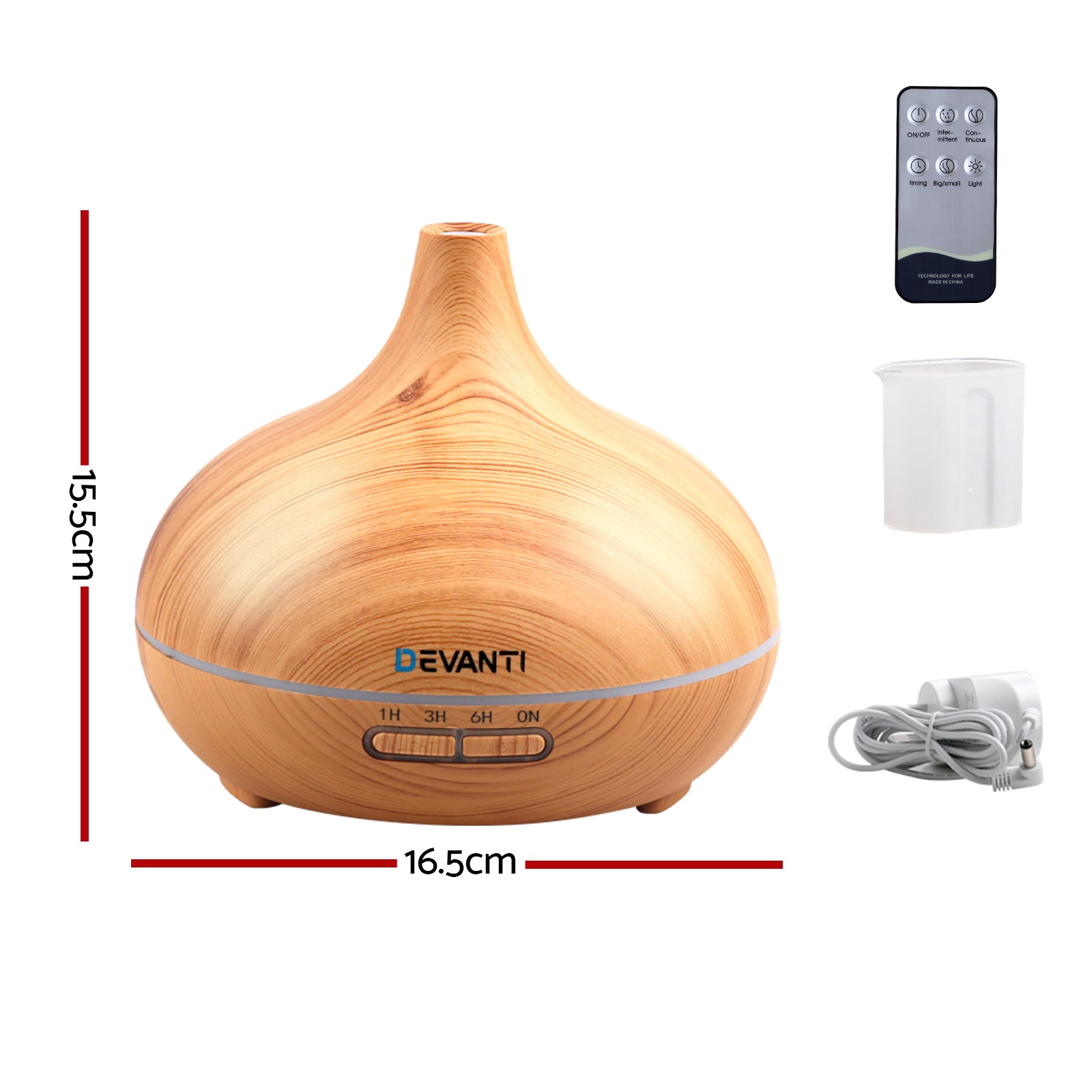 Aroma Diffusers: Devanti Aroma Diffuser Aromatherapy Humidifier 300ml