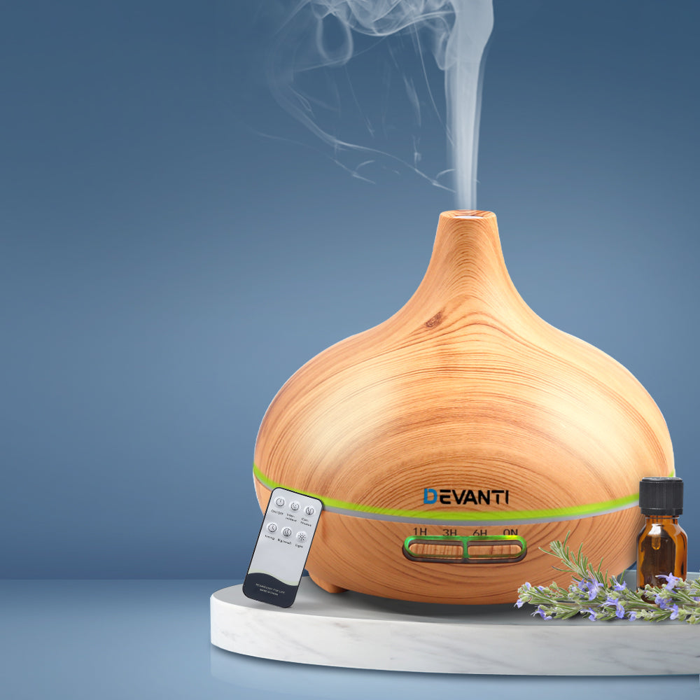 Aroma Diffusers: Devanti Aroma Diffuser Aromatherapy Humidifier 300ml