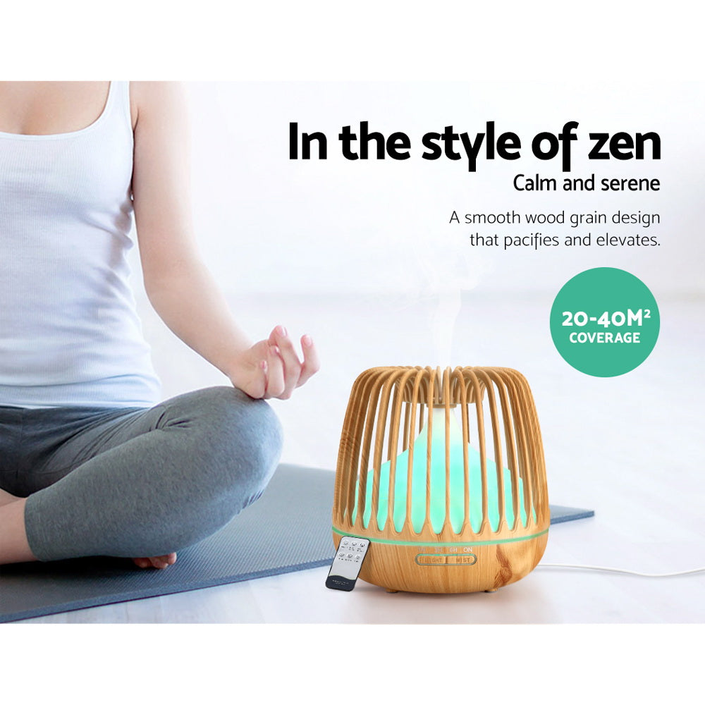 Aroma Diffusers: Devanti Aroma Diffuser Aromatherapy Remote 500ml