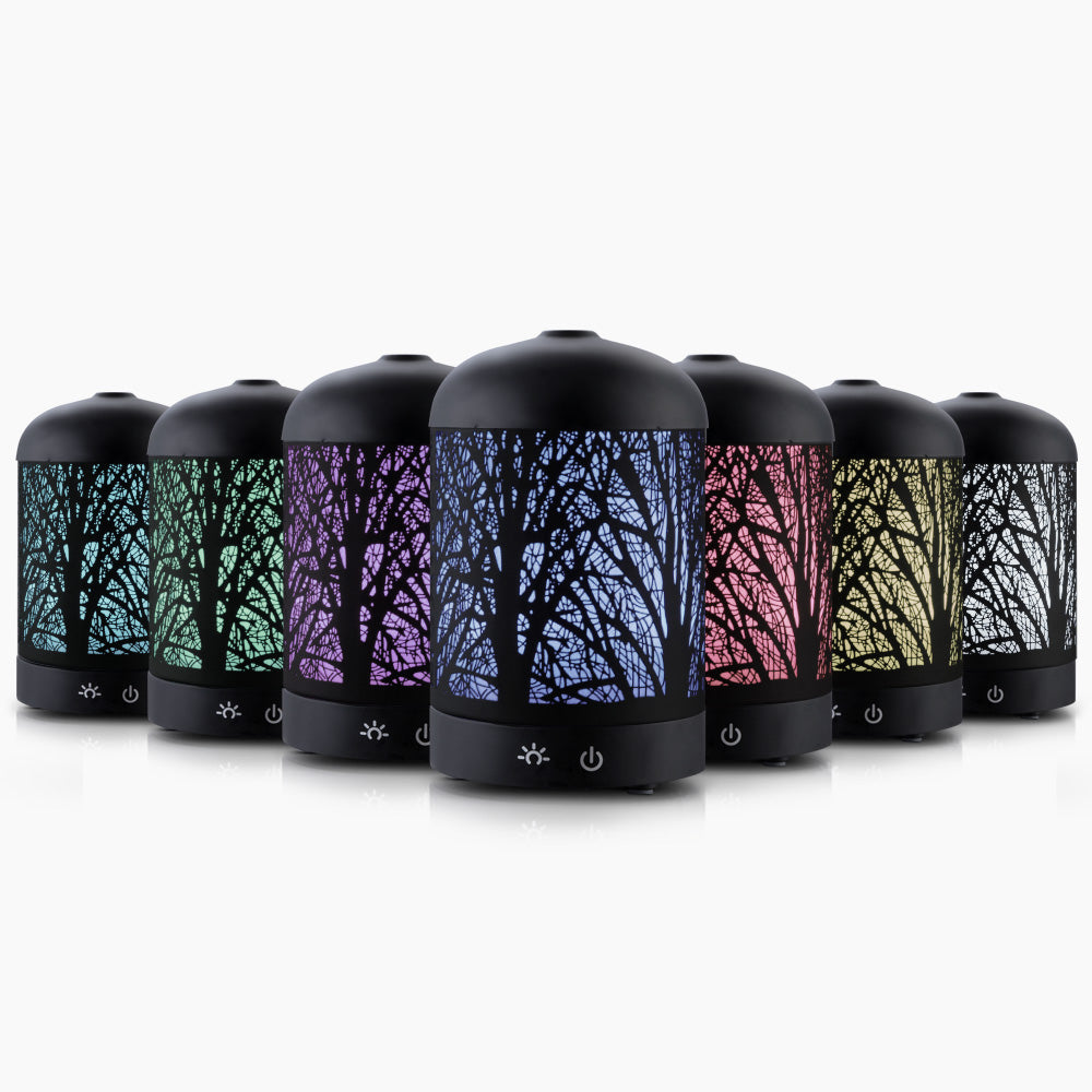 Aroma Diffusers: Devanti Aroma Diffuser Aromatherapy Black 160ml