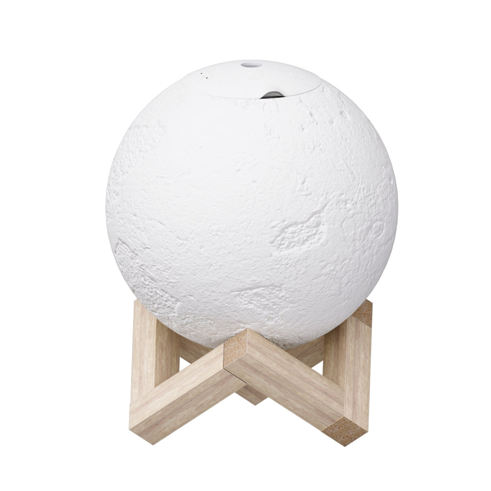 Candles & Diffusers: Devanti Aroma Diffuser Aromatherapy Moon Lamp 880ml