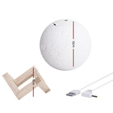 Candles & Diffusers: Devanti Aroma Diffuser Aromatherapy Moon Lamp 880ml