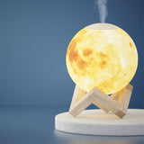 Candles & Diffusers: Devanti Aroma Diffuser Aromatherapy Moon Lamp 880ml