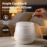 Aroma Diffusers: Devanti Ultrasonic Essential Oil Aroma Diffuser Aromatherapy Cool Mist Humidifier w/ LED Light 300ml