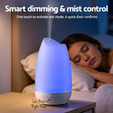 Aroma Diffusers: Devanti Ultrasonic Essential Oil Aroma Diffuser Aromatherapy Cool Mist Humidifier w/ LED Light 300ml