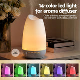 Aroma Diffusers: Devanti Ultrasonic Essential Oil Aroma Diffuser Aromatherapy Cool Mist Humidifier w/ LED Light 300ml