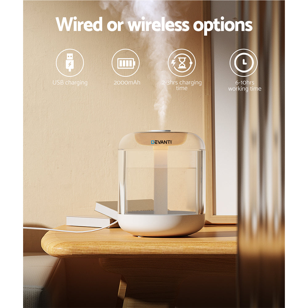 Aroma Diffusers: Devanti Aroma Diffuser Aromatherapy Humidifier 1L