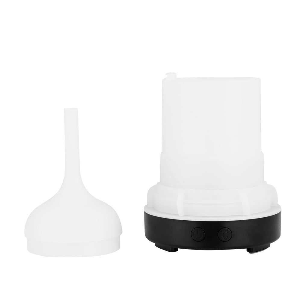 Aroma Diffusers: Devanti Aromatherapy Aroma Diffuser Essential Oil Humidifier LED Glass Marble