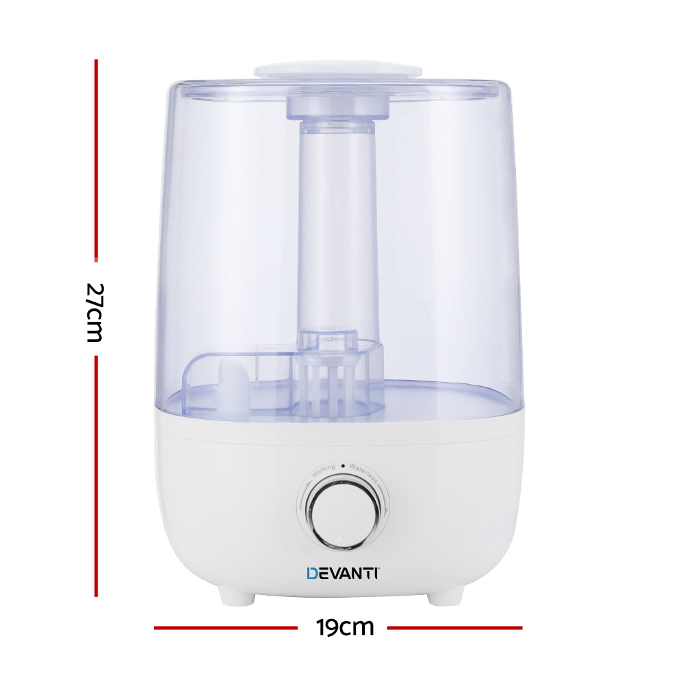 Aroma Diffusers: Devanti Aroma Diffuser Aromatherapy Humidifier 4L
