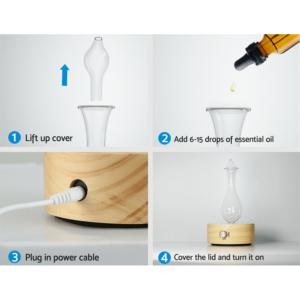 Aroma Diffusers: Devanti Aroma Diffuser Aromatherapy Waterless