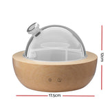 Aroma Diffusers: Devanti Aroma Diffuser Aromatherapy Glass 200ml