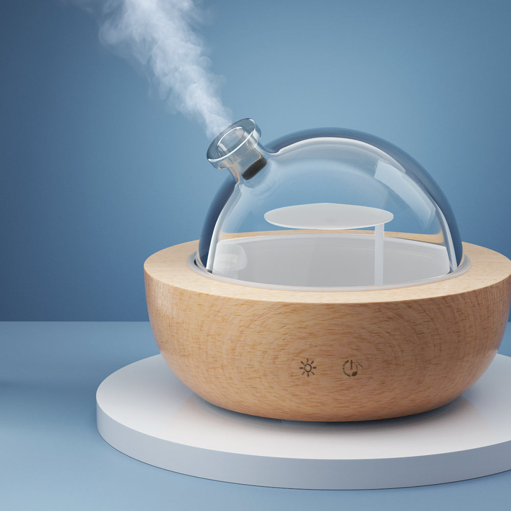 Aroma Diffusers: Devanti Aroma Diffuser Aromatherapy Glass 200ml