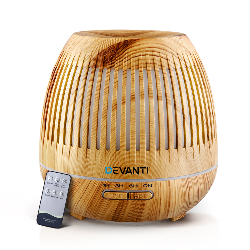 Aroma Diffusers: Devanti Aroma Diffuser Aromatherapy Humidifier 400ml