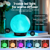 Aroma Diffusers: Devanti Ultrasonic Aroma Diffuser Aromatherapy Moon Lamp 100ml