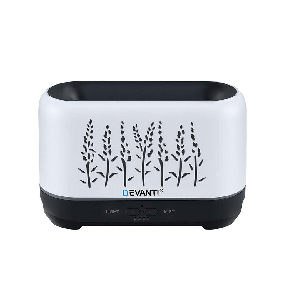 Aroma Diffusers: Devanti Aroma Diffuser Aromatherapy Flame 200ml