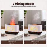 Aroma Diffusers: Devanti Aroma Diffuser Aromatherapy Flame 200ml