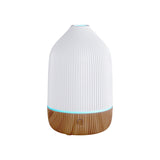 Aroma Diffusers: Devanti Ultrasonic Aroma Diffuser Aromatherapy 100ml LED Lights Iron Humidifier Forest