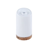 Aroma Diffusers: Devanti Ultrasonic Aroma Diffuser Aromatherapy 200ml LED Lights Iron Humidifier Forest