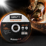 Saw Accessories: Giantz 100-Piece Cutting Discs 5" 125mm Angle Grinder Thin Cut Off Wheel Metal