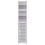 Bathroom Cabinets, Cupboards & Storage: Artiss Bathroom Cabinet Toilet Roll Holder Tissue Organizer 3 Tier Floor Cabinet