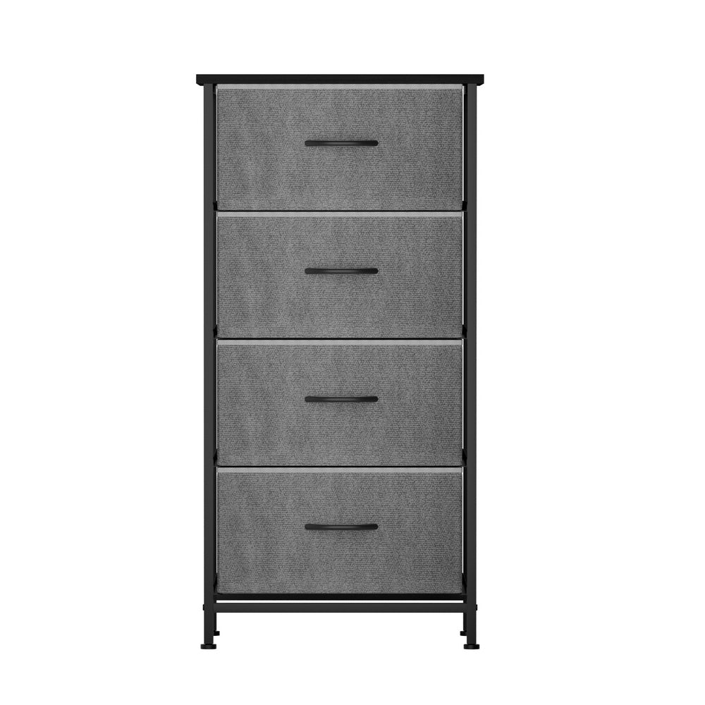 Dressers: Artiss Chest of 4 Drawers Storage Dresser Tallboy Grey