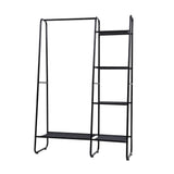 Clothing & Wardrobe Storage: Artiss Wardrobe Clothes Rack Airer Coat Stand Closet 150cm