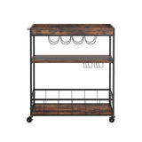 Artiss Kitchen Island Rolling Serving Cart