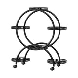 Artiss Plant Stand 6 Tier Metal Flower Pot Rack Wheels