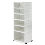 Shoe Storage: Artiss Foldable Shoe Storage Box 6 Tier 12 Pairs Entryway